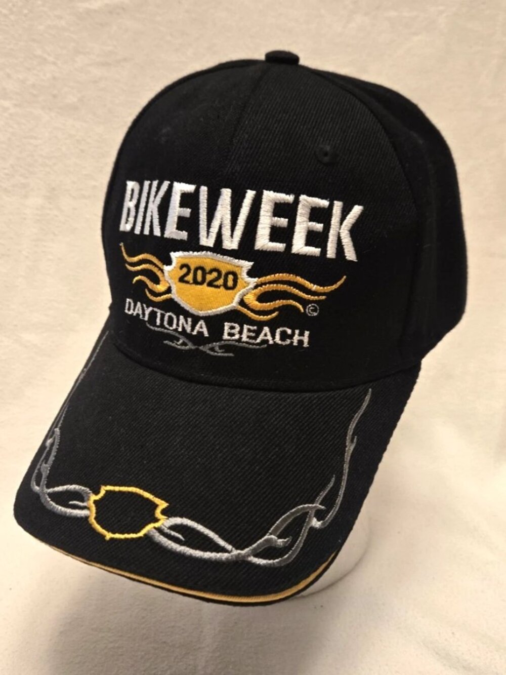 BIKE WEEK 2020 Daytona Beach - Black Cap - Adjustable. NWOT